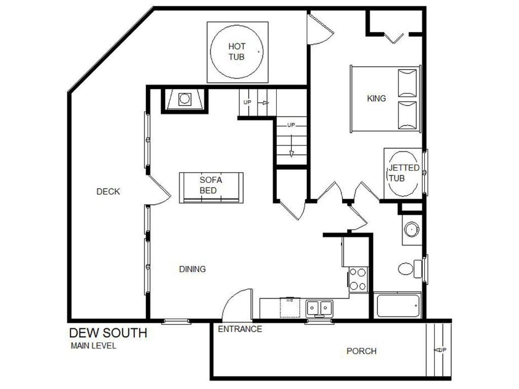 Dew South Villa Гетлинбург Екстериор снимка